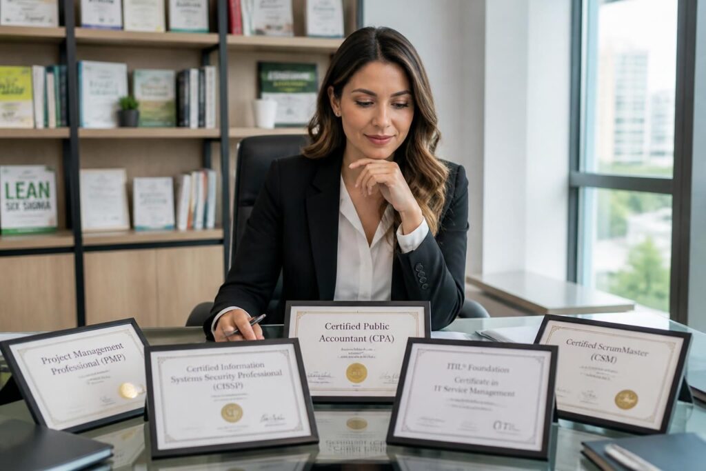 découvrez comment choisir une certification professionnelle reconnue pour valoriser vos compétences et booster votre carrière.