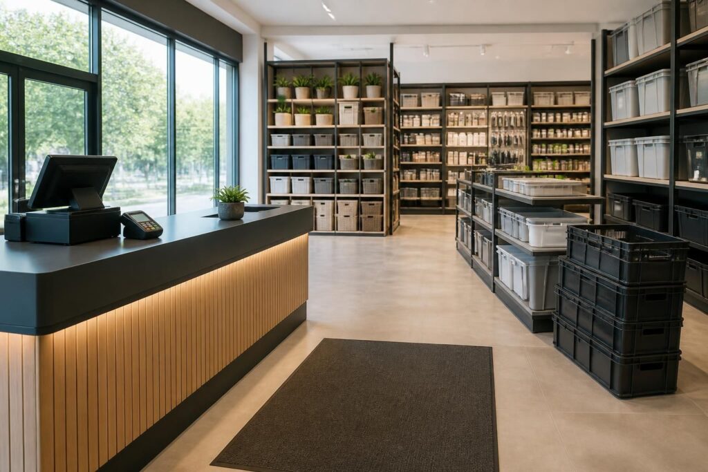 Solutions magasin : choisir les meilleures options de caisse et rangement adaptées