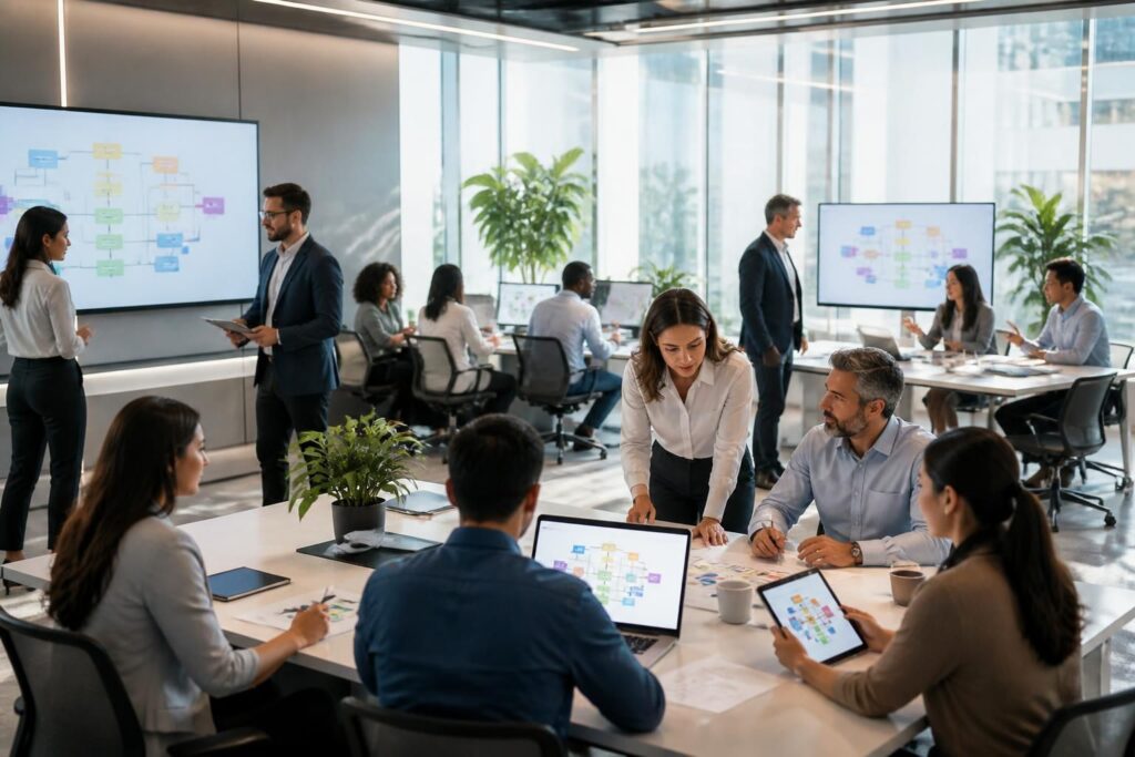 découvrez la structure matricielle : définition claire et explication détaillée de son organisation pour optimiser la gestion et la collaboration en entreprise.