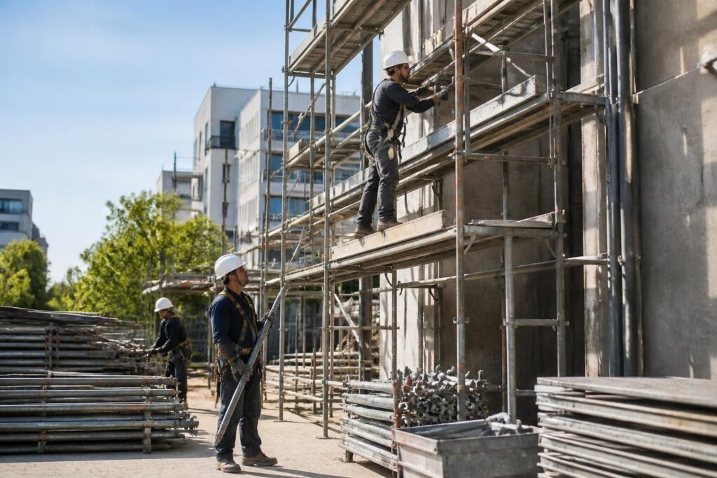 découvrez nos conseils pour acheter un échafaudage d'occasion pas cher en toute sécurité et garantir la protection optimale de votre chantier.