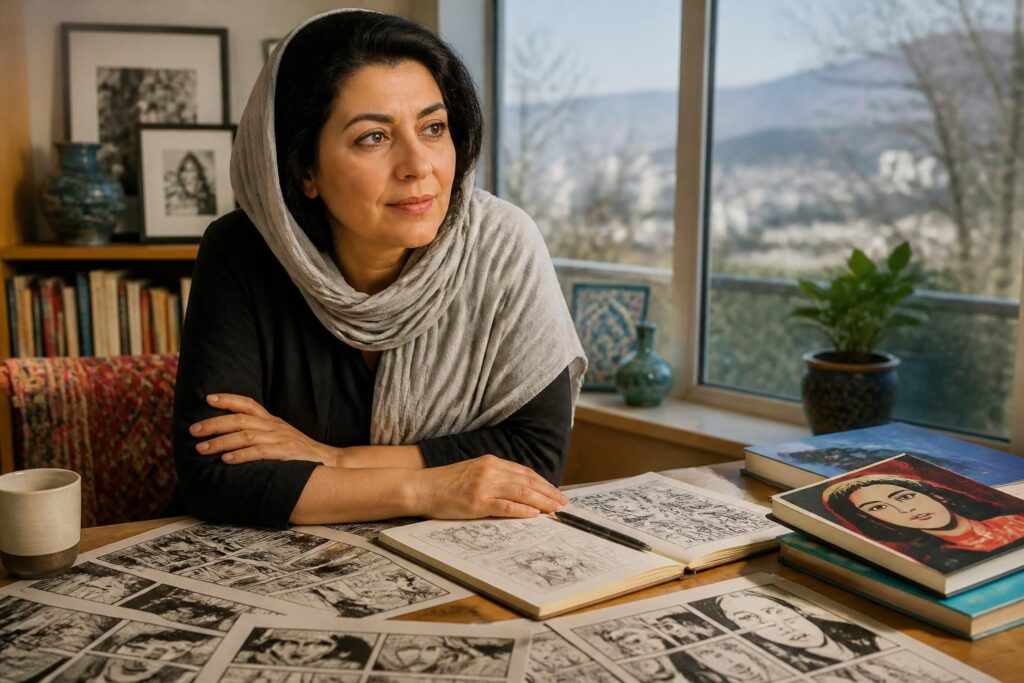 découvrez la vie, les œuvres majeures et les dernières actualités de marjane satrapi, auteure renommée et illustratrice engagée.