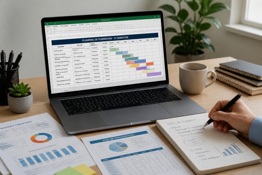 découvrez notre exemple de planning de formation avec des modèles excel pratiques pour organiser efficacement vos sessions de formation.