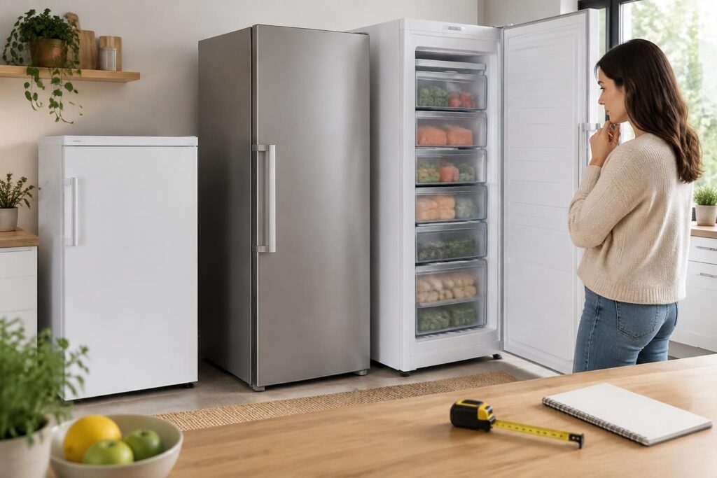 Armoire congélateur : modèles, marques et conseils d’achat