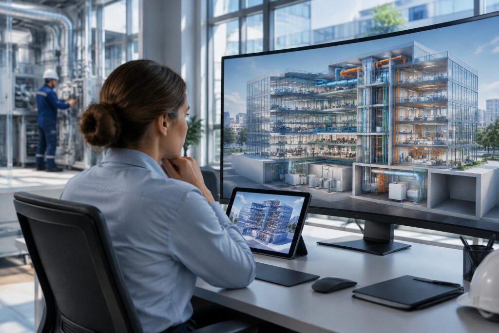 BIM exploitation : gestion et maintenance optimisées avec le Building Information Modeling