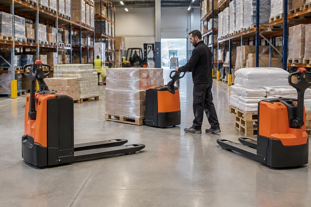 BT transpalette : modèles électriques et capacités pour vos besoins logistiques