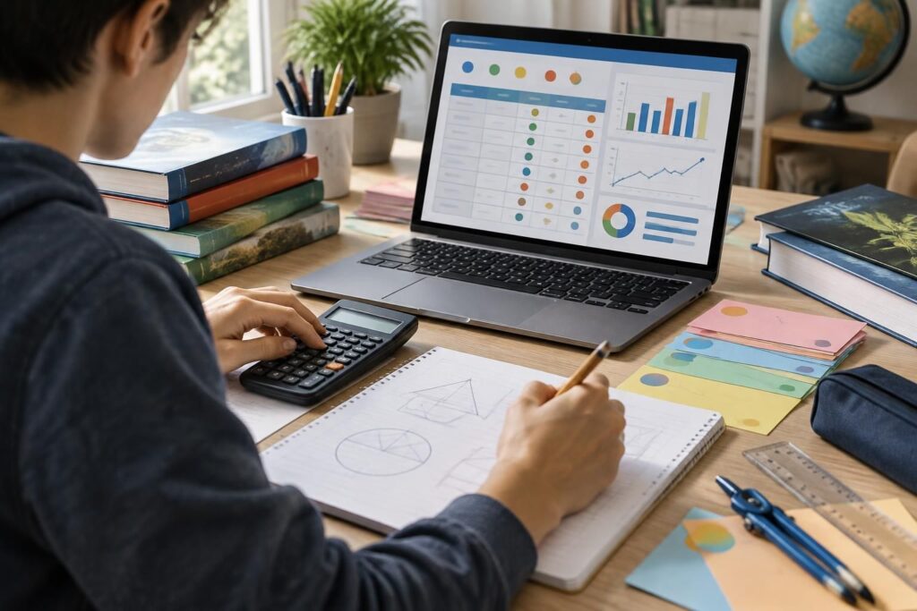 Comment calculer sa moyenne générale avec coefficients et sur Pronote
